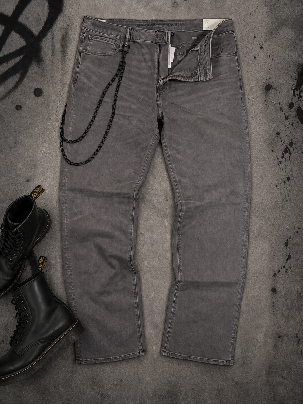 American Eagle Gray Jeans
